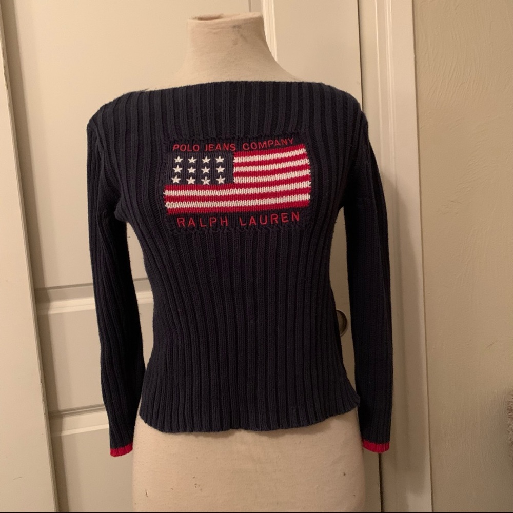 Vintage 90’s Ralph polo long sleeve shirt